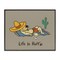 Stupell Industries Siesta Dog in Desert Framed Giclee Wall Art Design by LIR